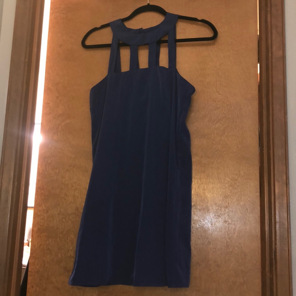 Navy Honey Punch Cocktail Dress. Size Small.